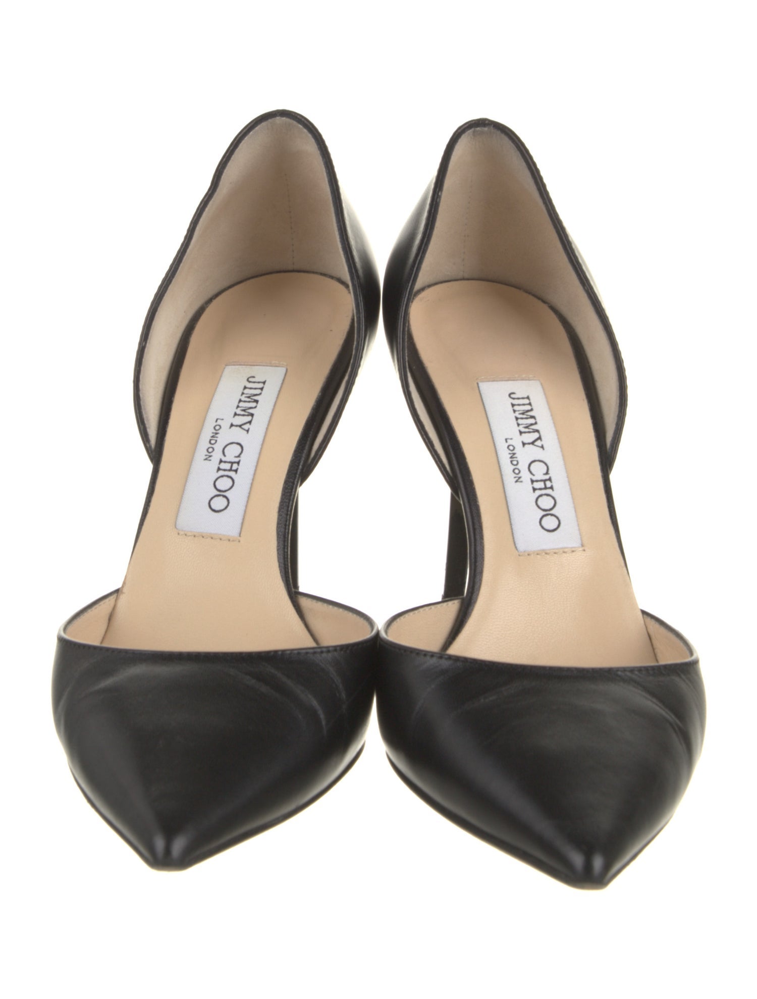 Jimmy Choo Leather D'Orsay Pumps