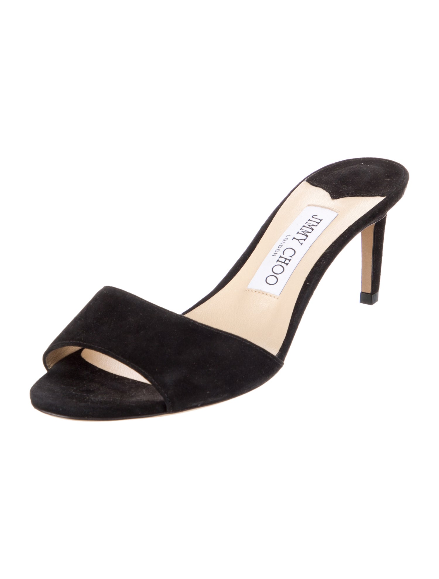 Jimmy Choo Suede Slides