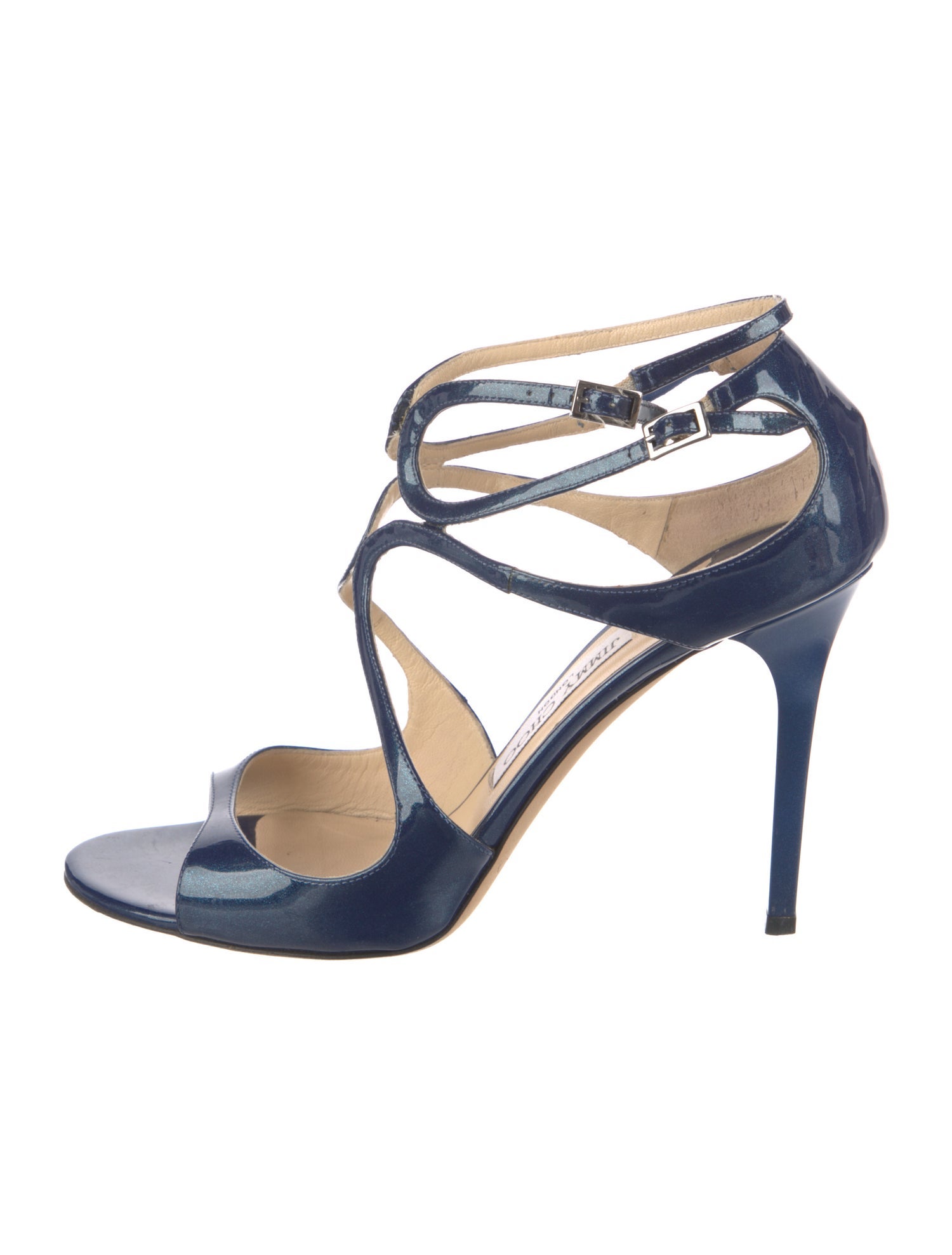 Jimmy Choo Patent Leather Sandals