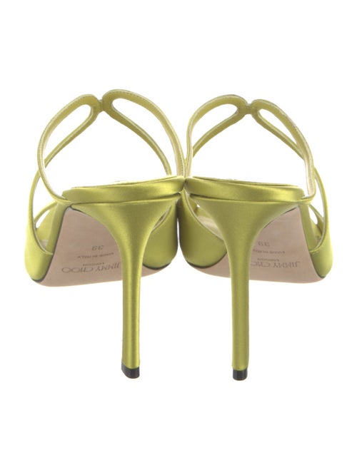 Jimmy Choo Satin Slides
