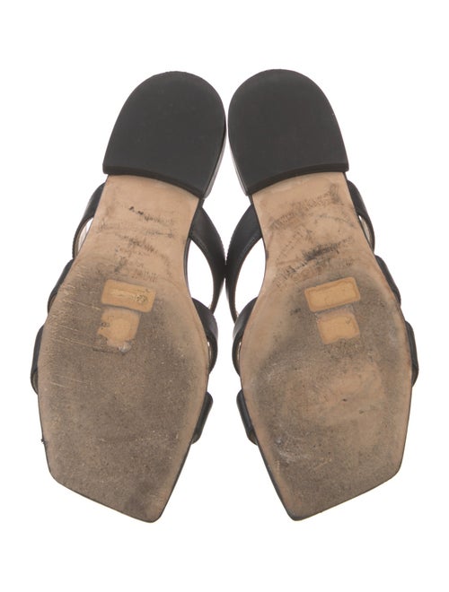 Jimmy Choo Leather Slides