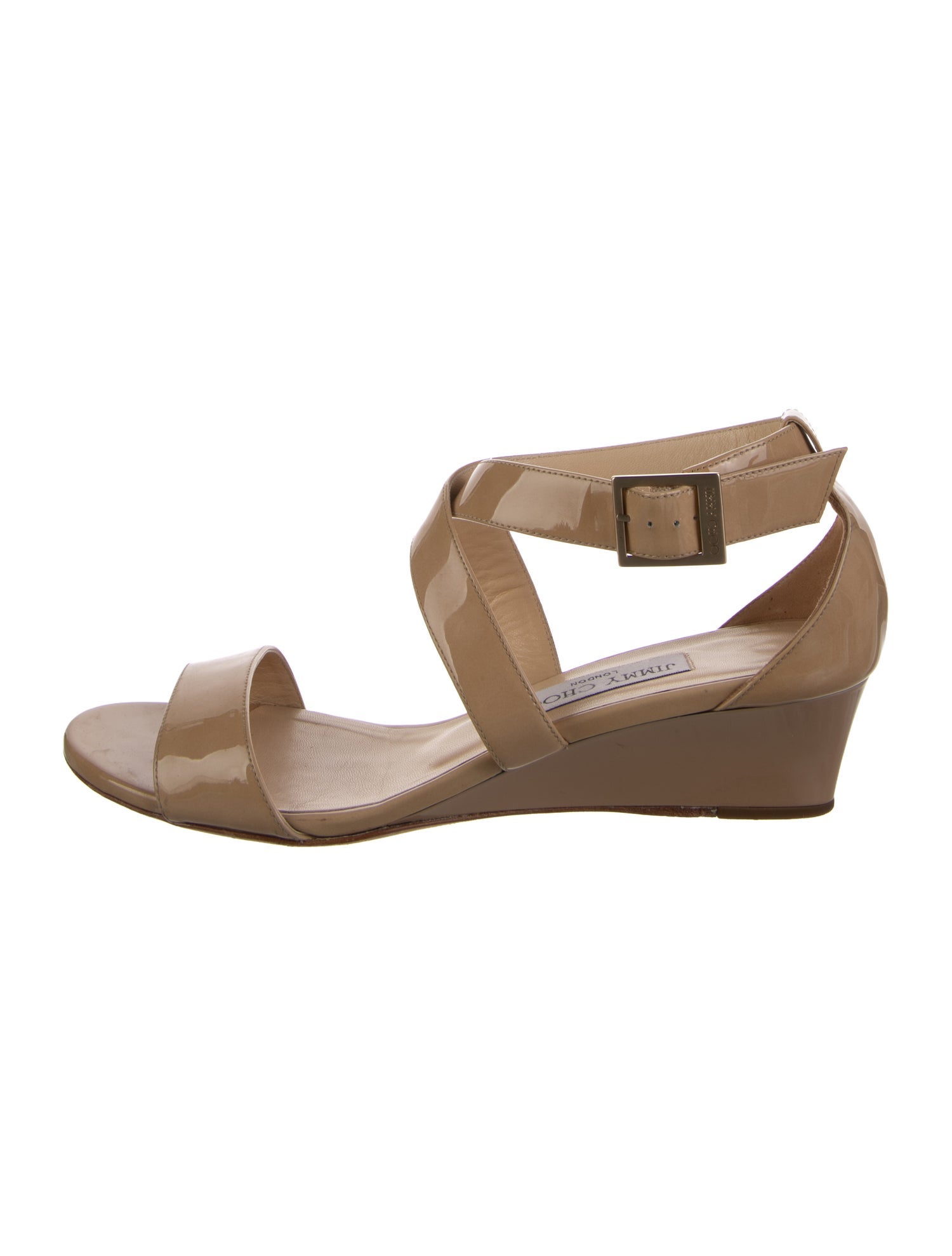 Jimmy Choo Patent Leather Sandals