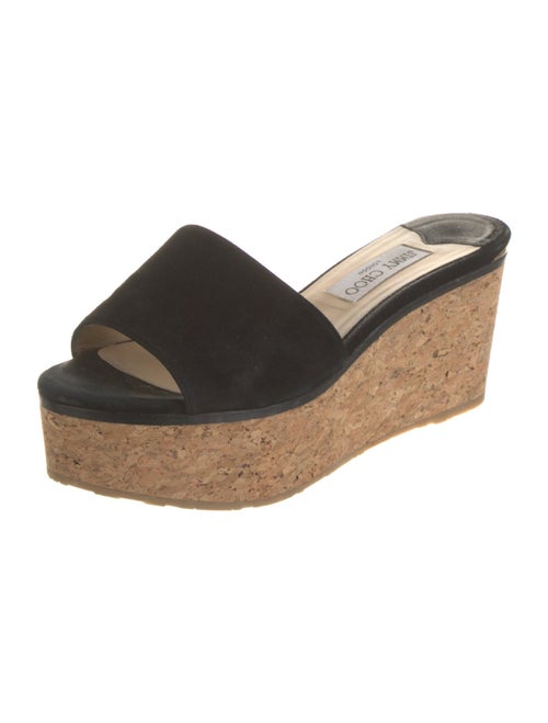 Jimmy Choo Suede Slides