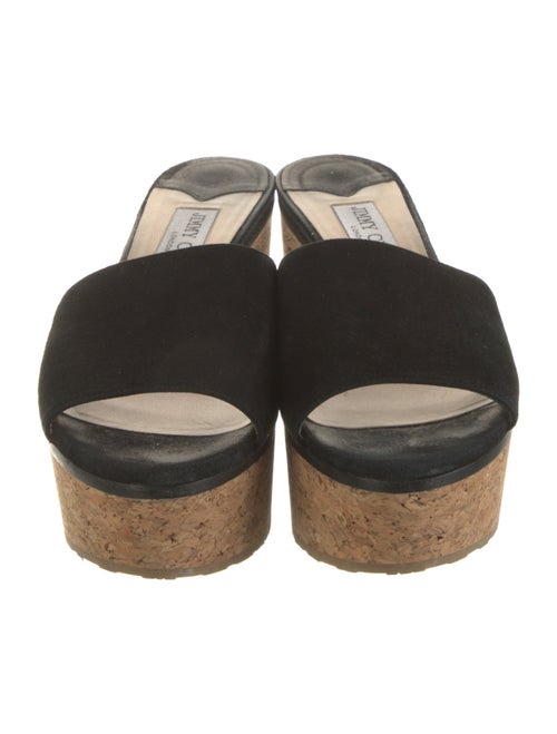 Jimmy Choo Suede Slides