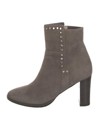 Jimmy Choo Suede Studded Accents Boots