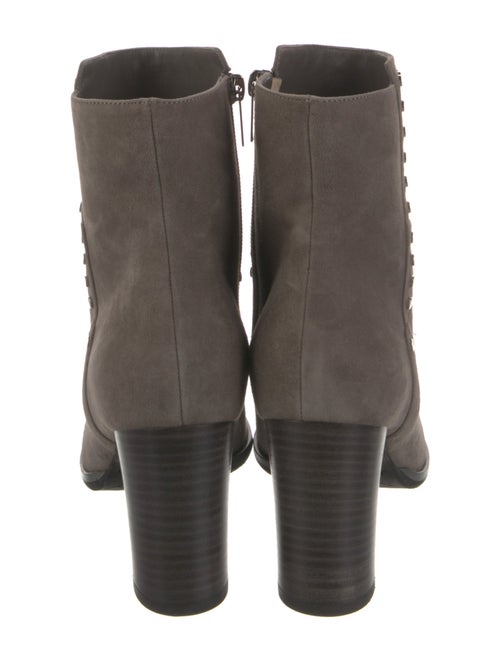 Jimmy Choo Suede Studded Accents Boots