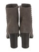 Jimmy Choo Suede Studded Accents Boots