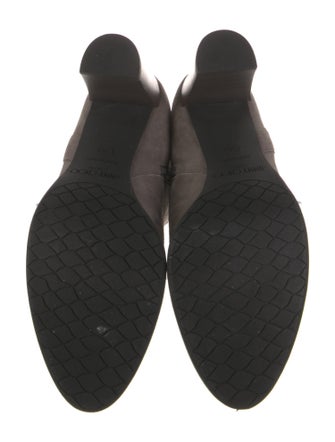 Jimmy Choo Suede Studded Accents Boots