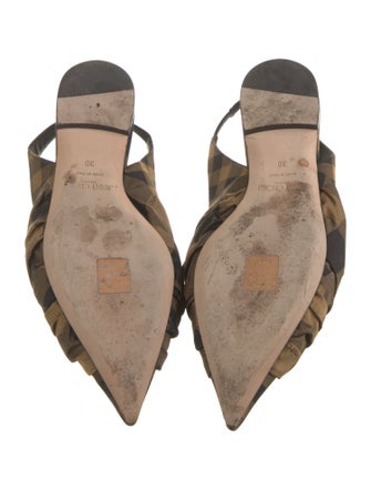 Jimmy Choo Printed Slingback Flats