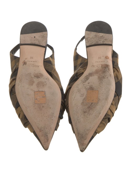 Jimmy Choo Printed Slingback Flats