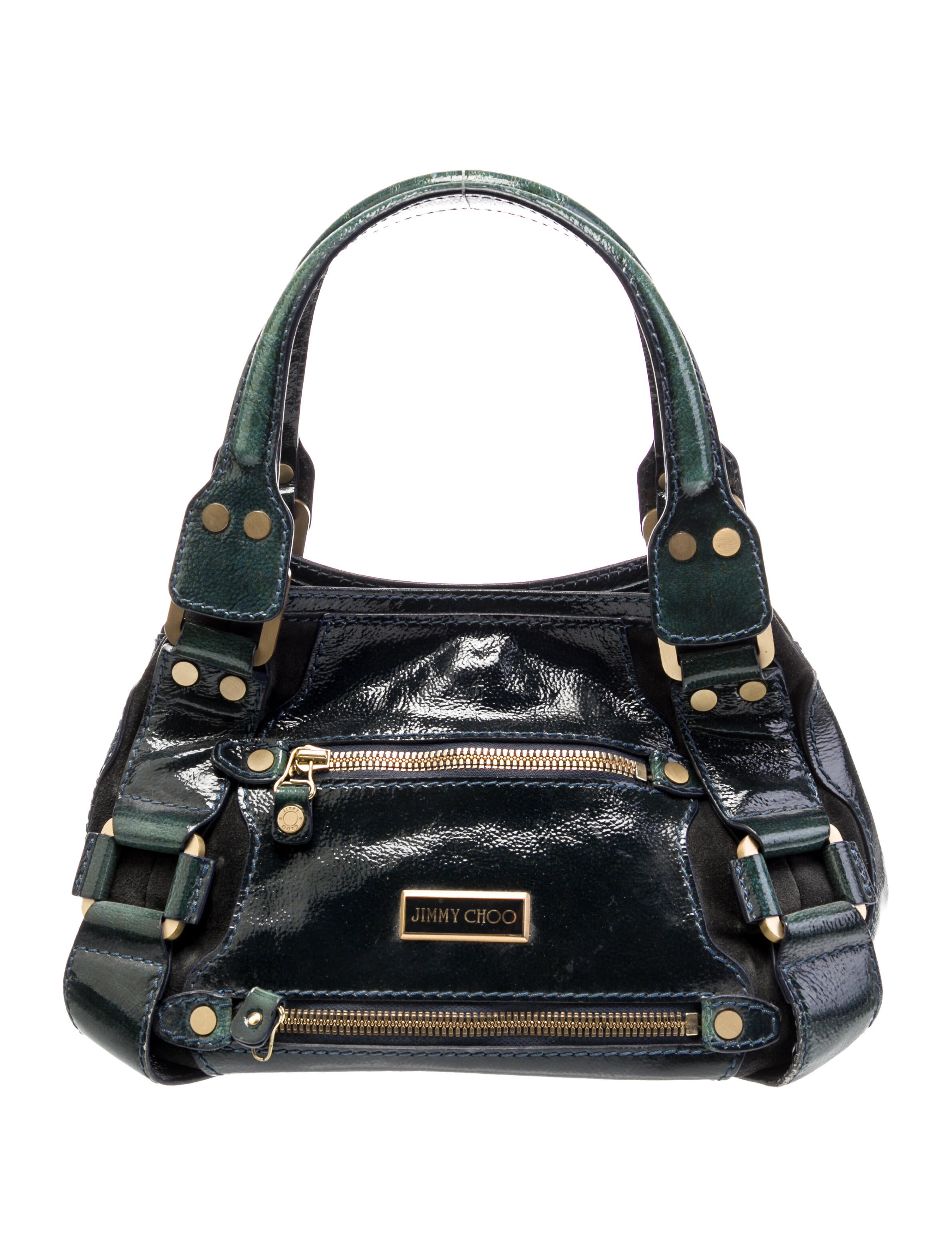 Jimmy Choo Leather Top Handle Bag