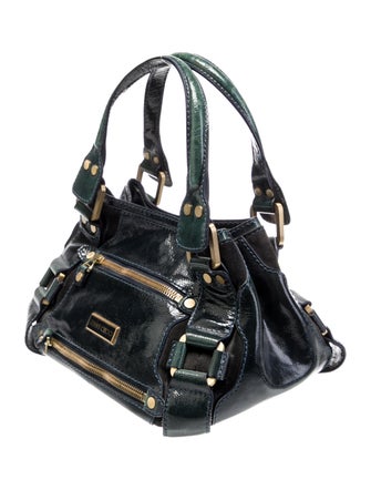 Jimmy Choo Leather Top Handle Bag