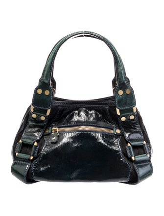 Jimmy Choo Leather Top Handle Bag