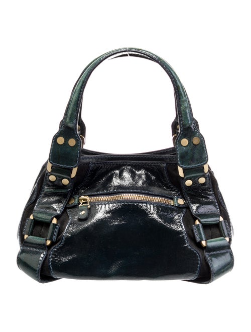 Jimmy Choo Leather Top Handle Bag