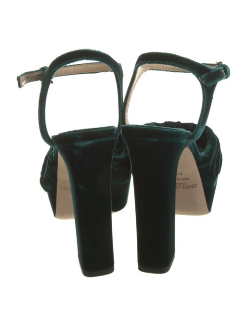 Jimmy Choo Velvet Pumps