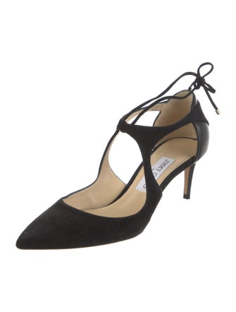 Jimmy Choo Suede Slingback Pumps