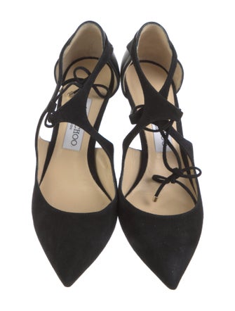 Jimmy Choo Suede Slingback Pumps