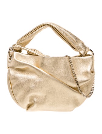 Jimmy Choo Leather Top Handle Bag