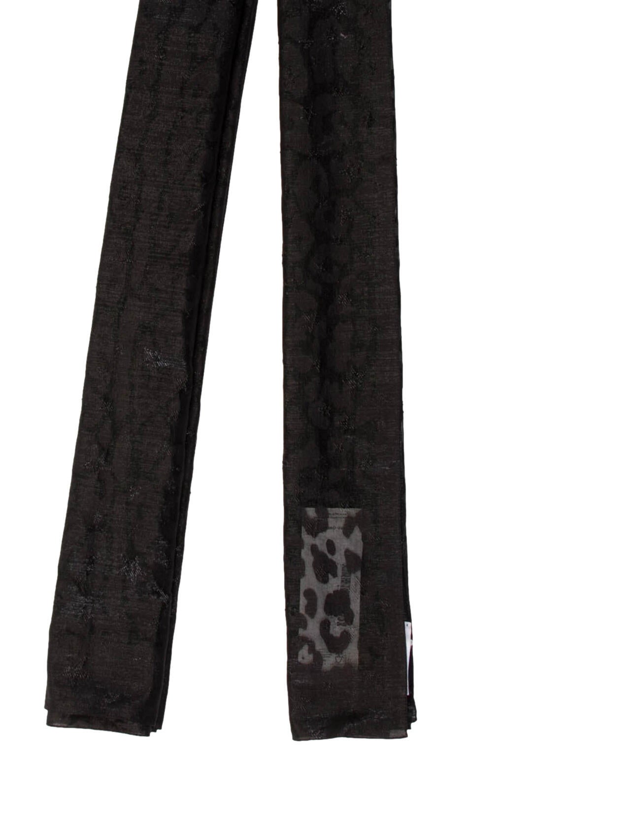 Jimmy Choo Silk Printed Scarf