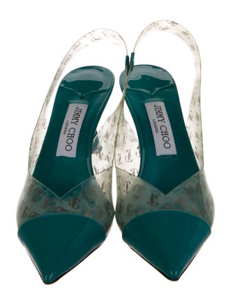 Jimmy Choo PVC Slingback Pumps