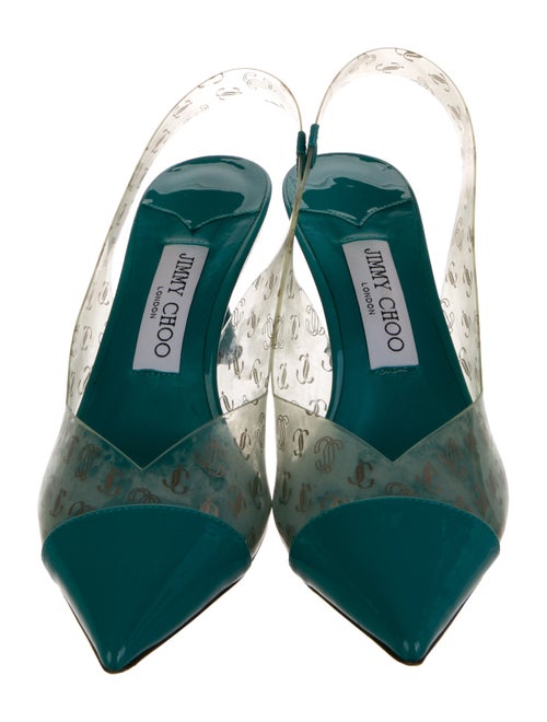 Jimmy Choo PVC Slingback Pumps