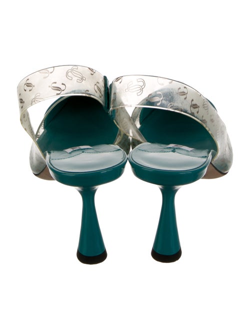 Jimmy Choo PVC Slingback Pumps