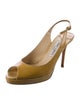 Jimmy Choo Patent Leather Slingback Pumps