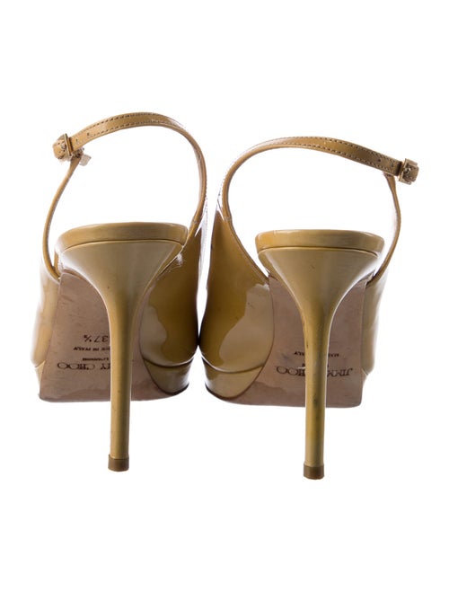 Jimmy Choo Patent Leather Slingback Pumps