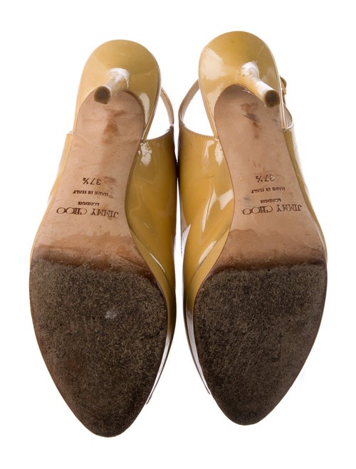 Jimmy Choo Patent Leather Slingback Pumps
