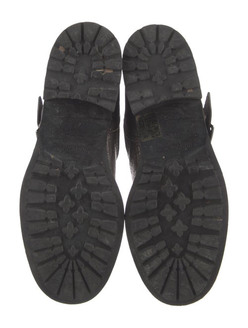 Jimmy Choo Leather Moto Boots