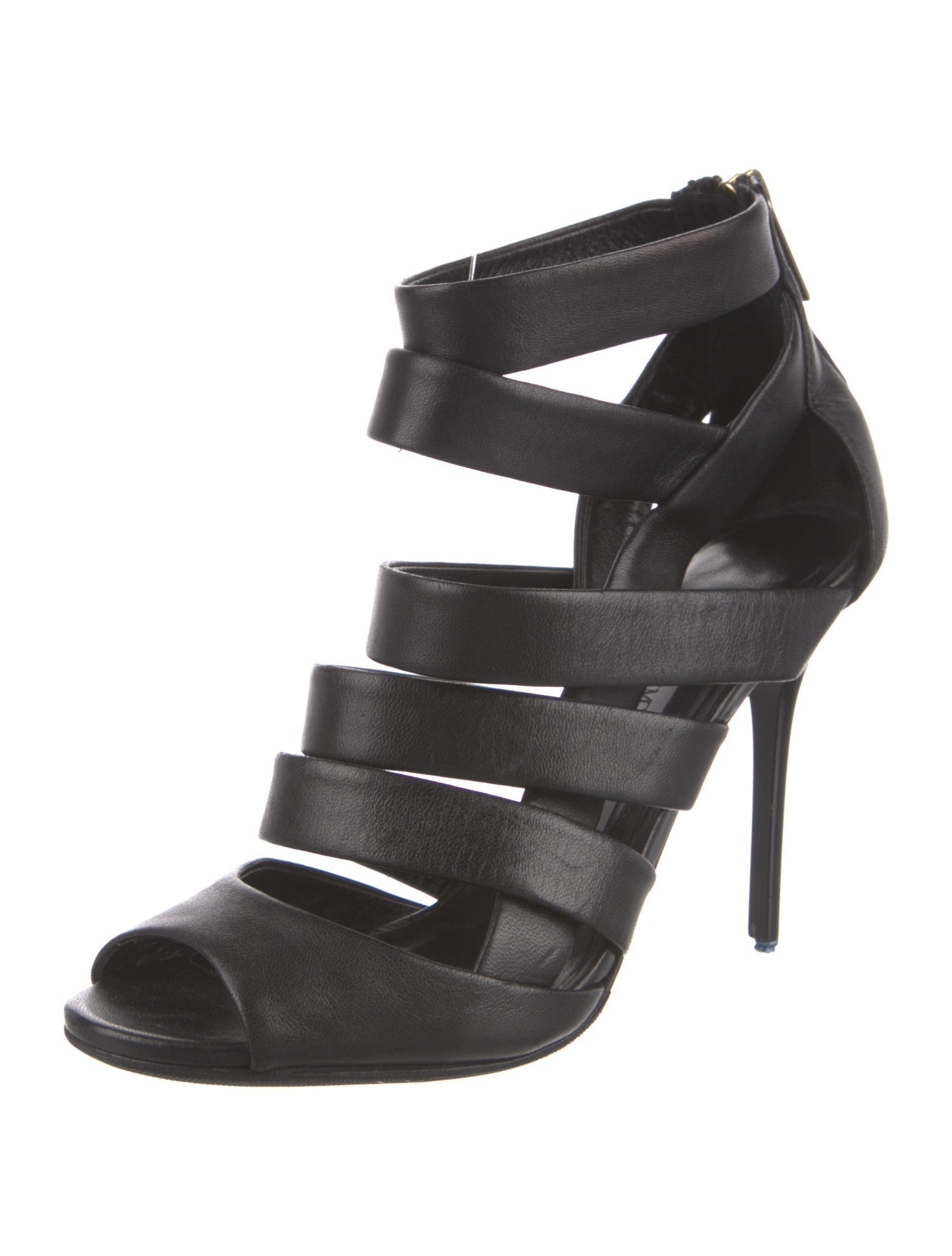 Jimmy Choo Leather Gladiator Sandals