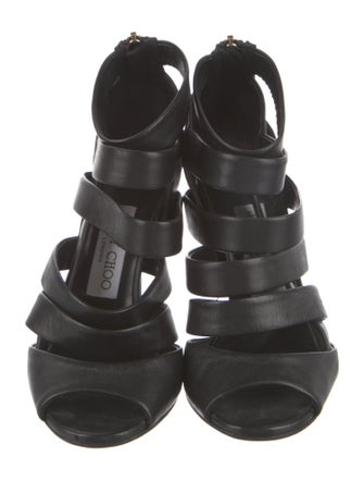 Jimmy Choo Leather Gladiator Sandals