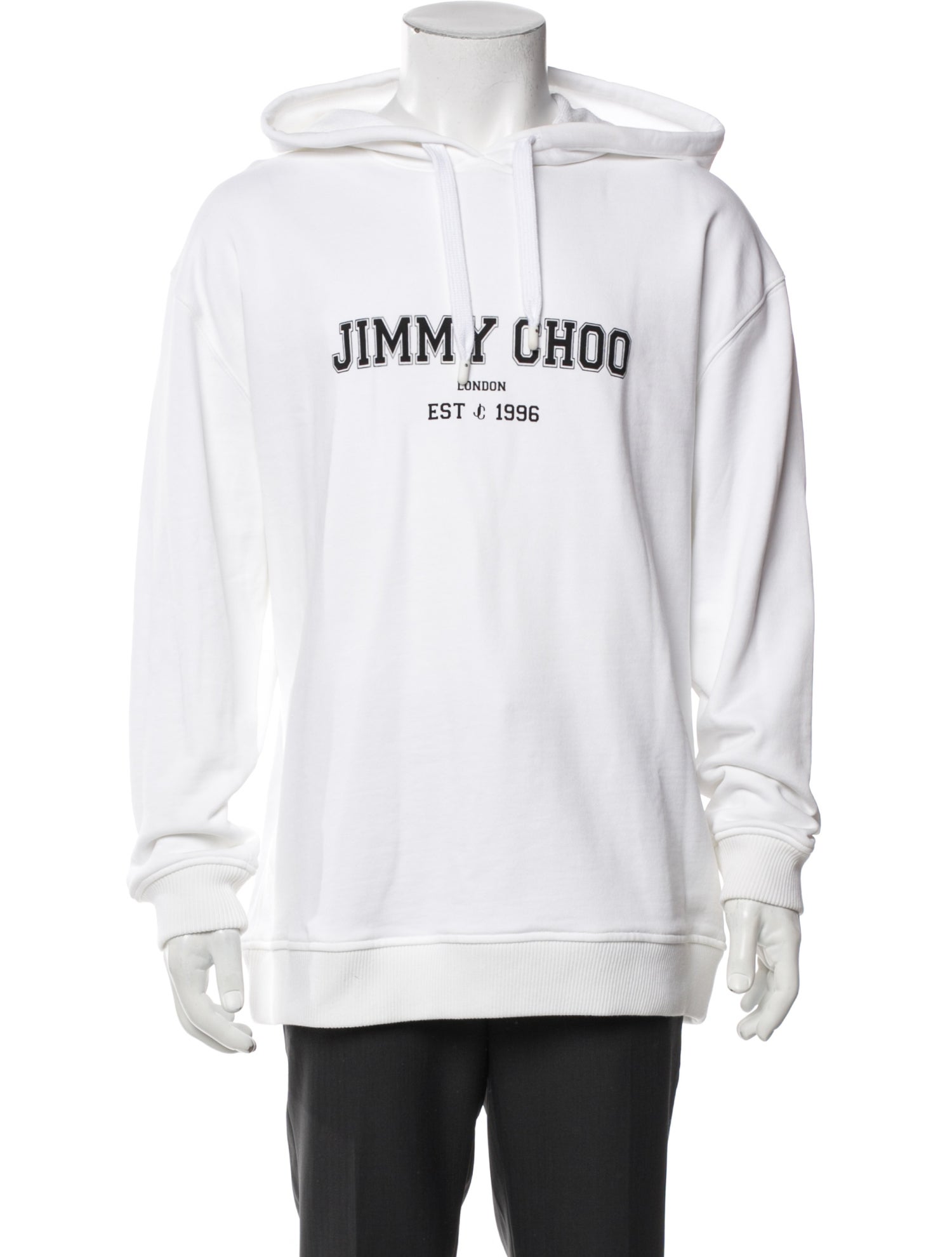 Jimmy Choo Graphic Print Crew Neck Hoodie