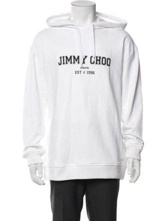 Jimmy Choo Graphic Print Crew Neck Hoodie