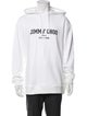 Jimmy Choo Graphic Print Crew Neck Hoodie