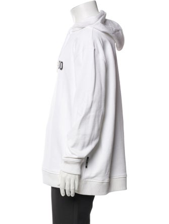 Jimmy Choo Graphic Print Crew Neck Hoodie