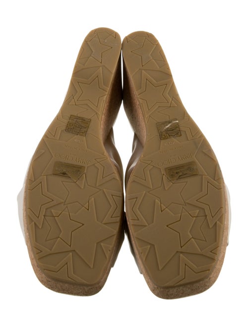 Jimmy Choo Leather Slides