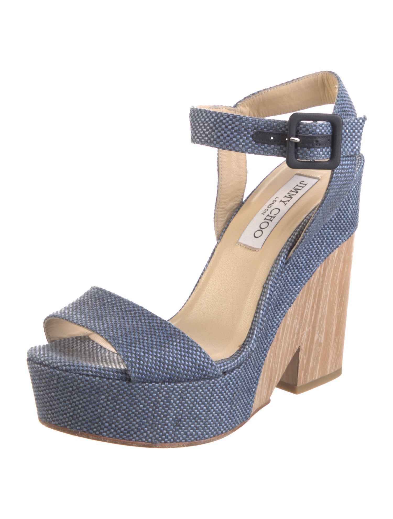 Jimmy Choo Colorblock Pattern Espadrilles