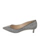 Jimmy Choo Tweed Tweed Pattern Pumps