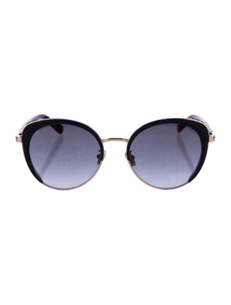 Jimmy Choo Round Gradient Sunglasses