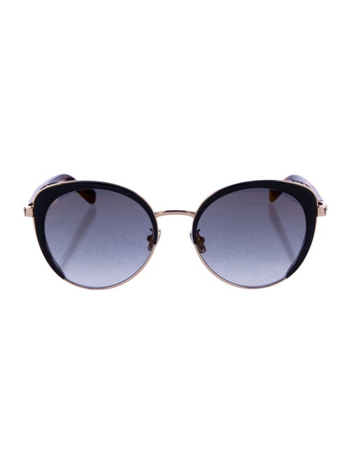 Jimmy Choo Round Gradient Sunglasses