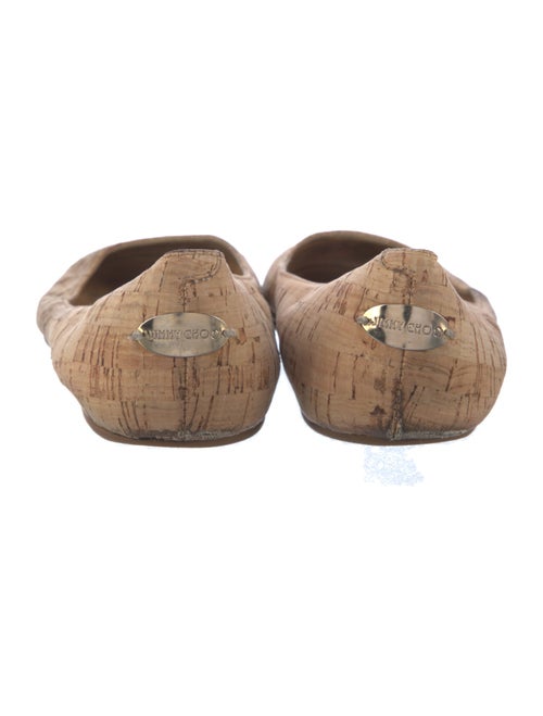 Jimmy Choo Animal Print Ballet Flats