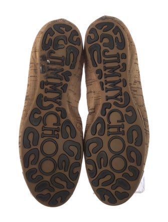 Jimmy Choo Animal Print Ballet Flats