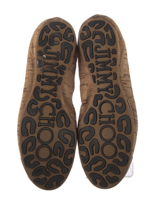 Jimmy Choo Animal Print Ballet Flats