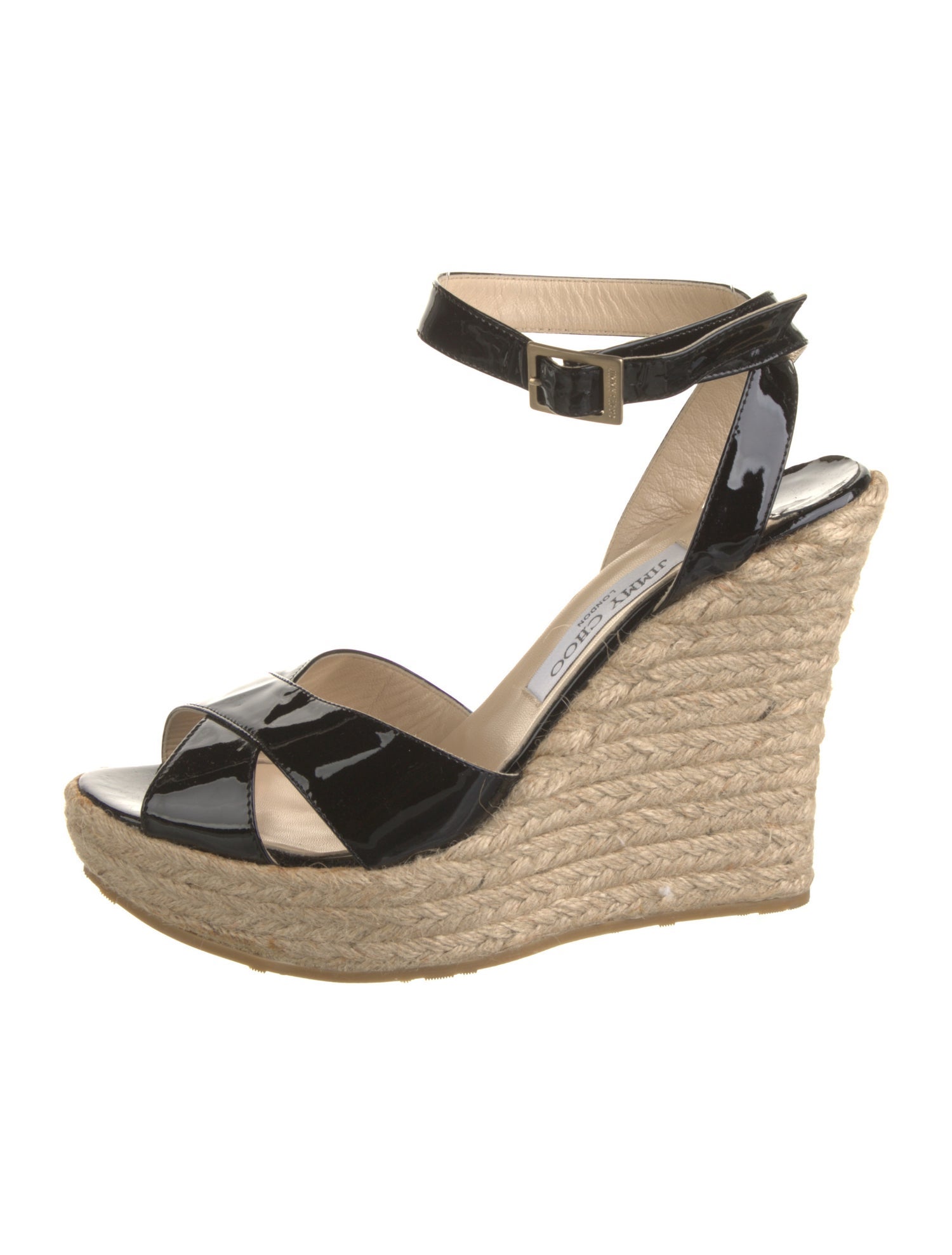 Jimmy Choo Patent Leather Espadrilles