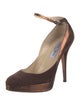 Jimmy Choo Suede D'Orsay Pumps