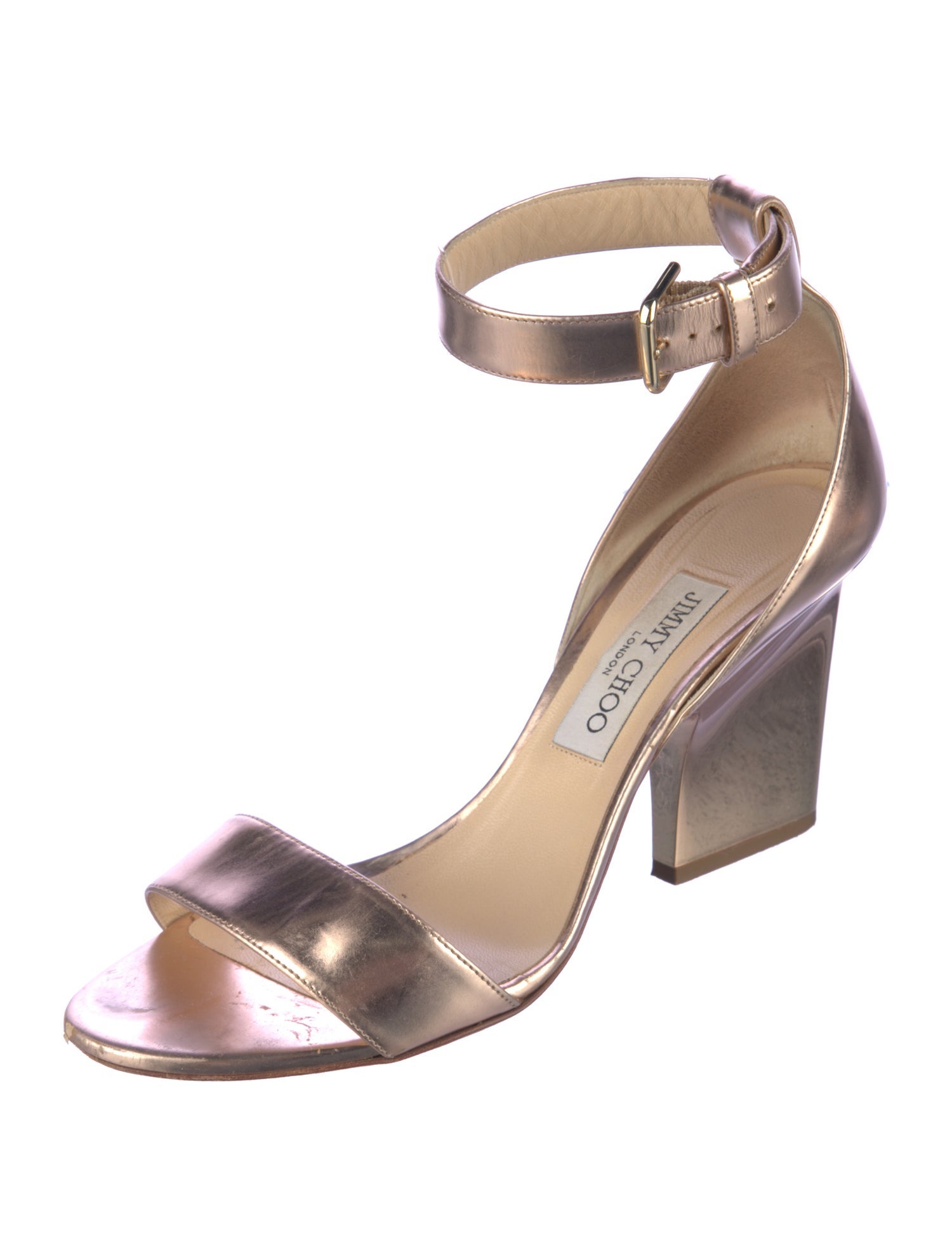 Jimmy Choo Patent Leather Sandals