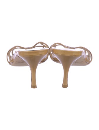 Jimmy Choo Patent Leather Slides