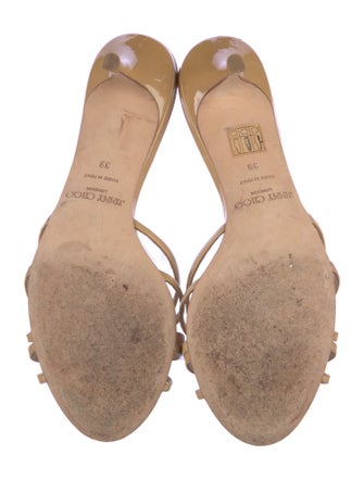 Jimmy Choo Patent Leather Slides