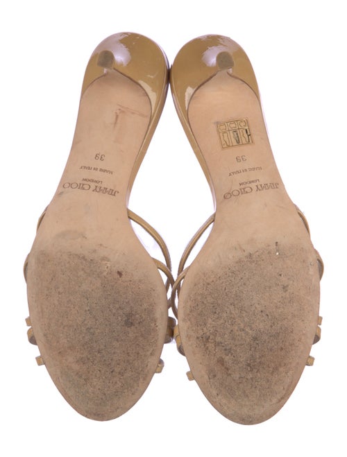 Jimmy Choo Patent Leather Slides